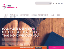 Tablet Screenshot of freeprophecy.org